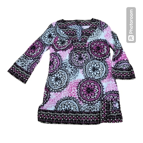 💕Dana Buchman retro style mini dress/top - Picture 1 of 8